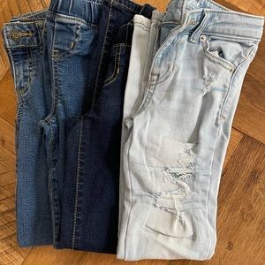 Little girl’s Cat & Jack jean lot